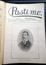 Pastime with which is incorporated Football No. 628 Vol. XXV  June 5 1895 